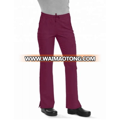 Fashion Stretch Medical Pants with 6 Pockets and Big Waistband (No Ironing needed)