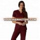 Winkle Mechanical Stretch Medical Y-neck Scrubs (No Ironing needed), nursery Shirt, dental gown, doctor uniform