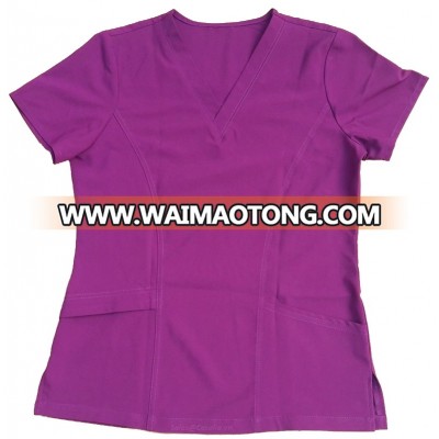 4-way stretch performance fabric with 6% Spandex Medical Uniform